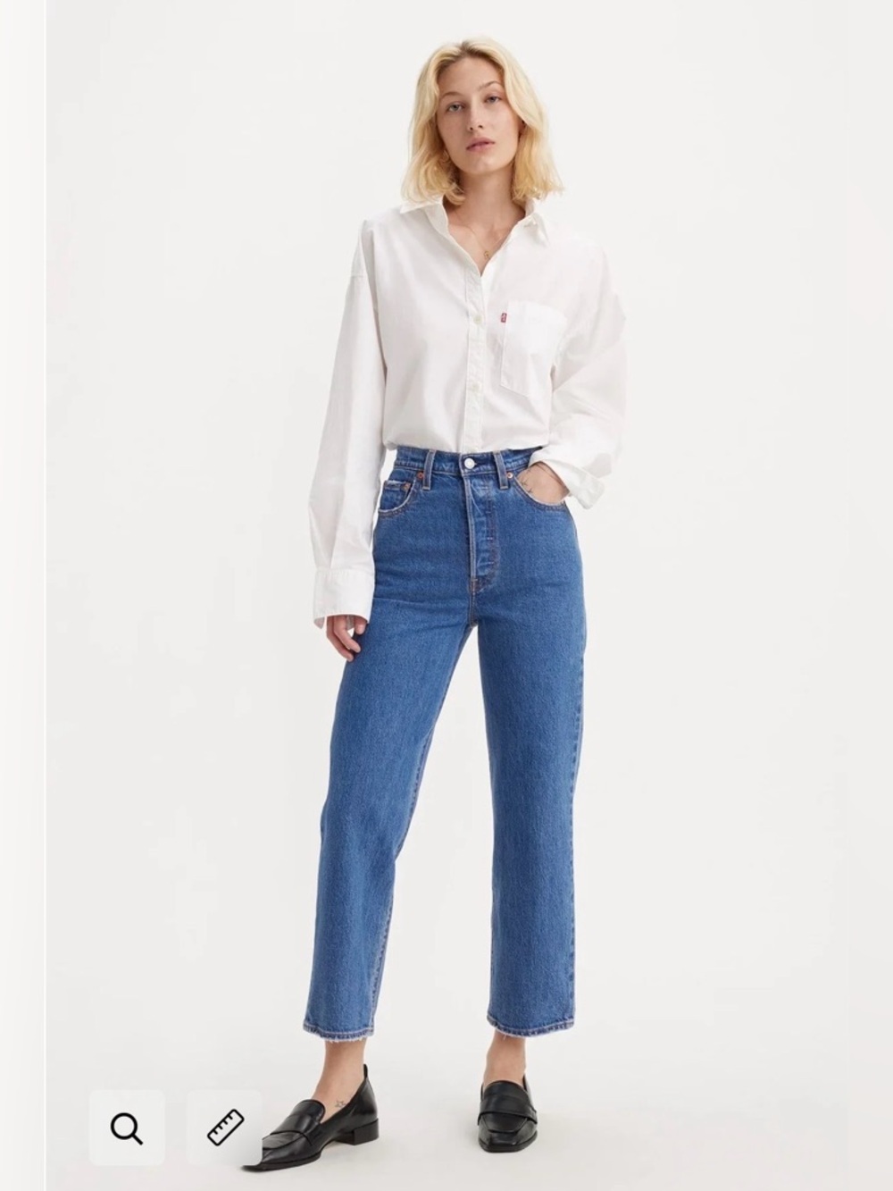 Levi’s Ribcage Straight Ankle Jeans